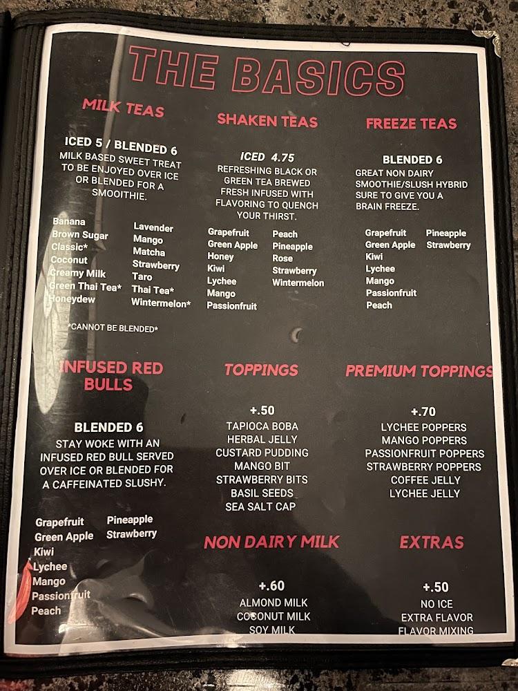 Boba Lounge & Cafe Menu image 3
